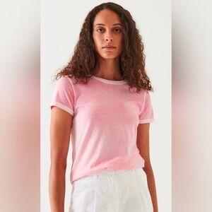 Patrick Assaraf Reverse Spray Crewneck T.